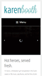 Mobile Screenshot of karenbooth.net